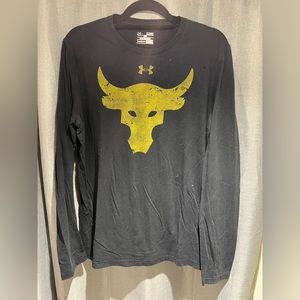 Men’s Under Armour Project Rock Brahma Bull Loose Fit Long Sleeve